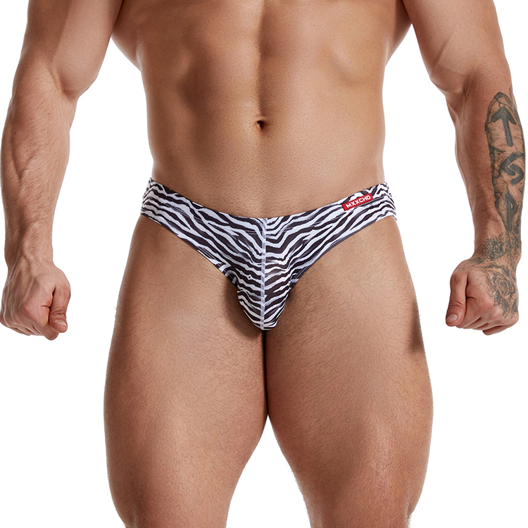 Leopard Print Men's Sexy Briefs Underwear