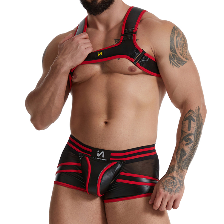 Adults Erotic Leather Man Sexy Party Harness Lingerie