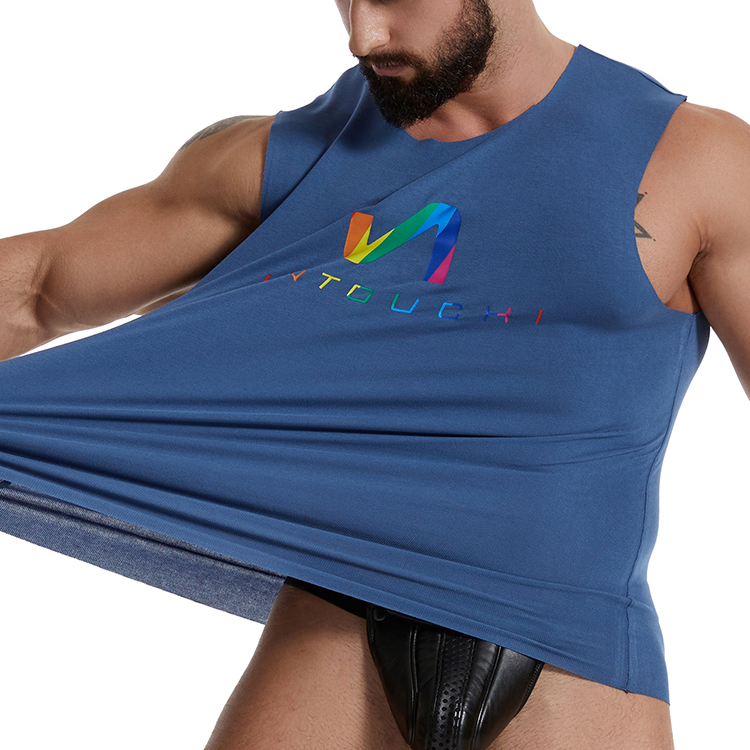 Pride Designed Gay Men&#039;s T-shirts With Jockstraps