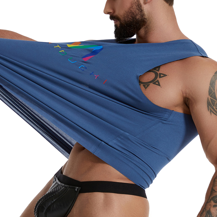 Pride Designed Gay Men's T-shirts With Jockstraps