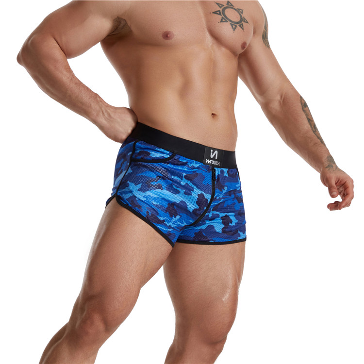 Breathable Camouflage Mens Boxer Briefs