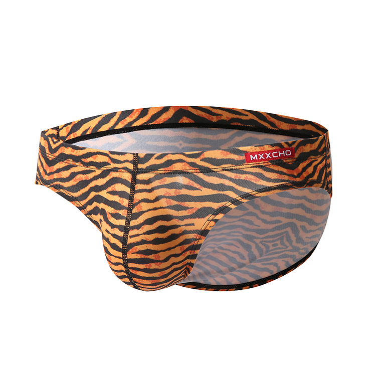 Leopard Print Men's Sexy Briefs Underwear