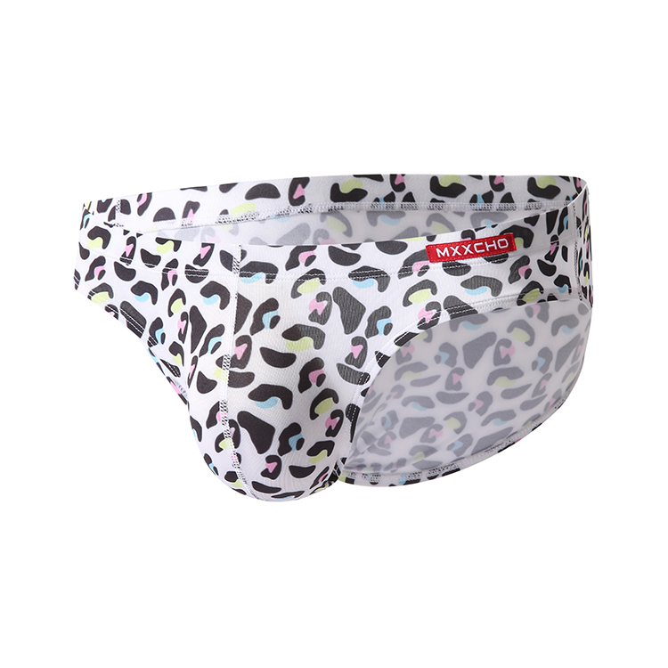 Leopard Print Men's Sexy Briefs Underwear