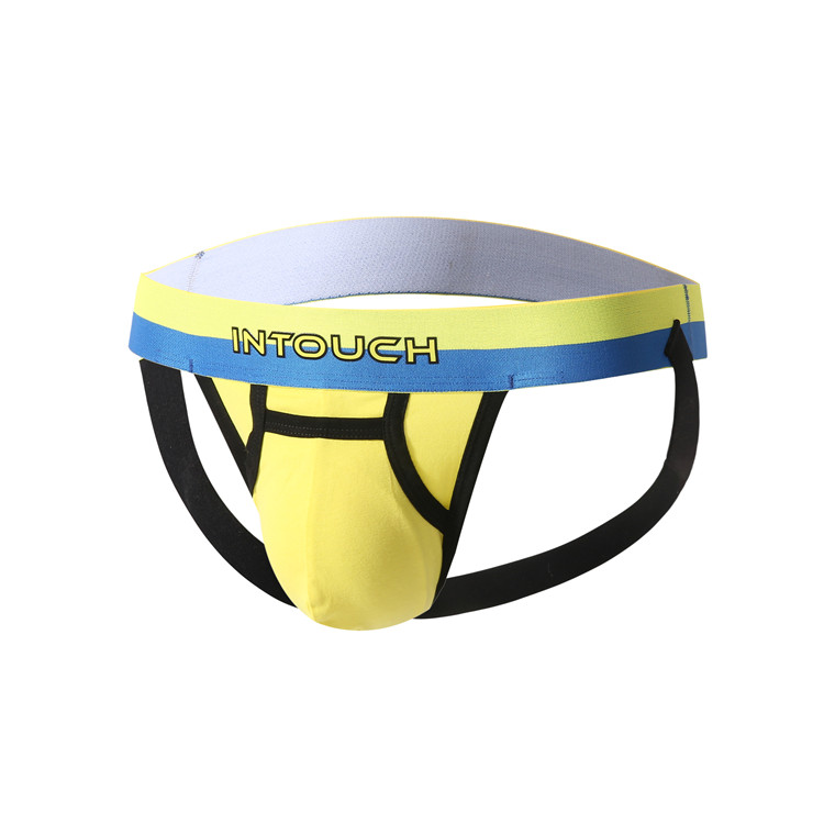 Cotton Open Pouch Sexy Men Jockstrap