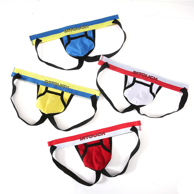 Cotton Open Pouch Sexy Men Jockstrap