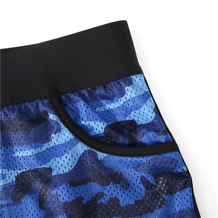 Breathable Camouflage Mens Boxer Briefs